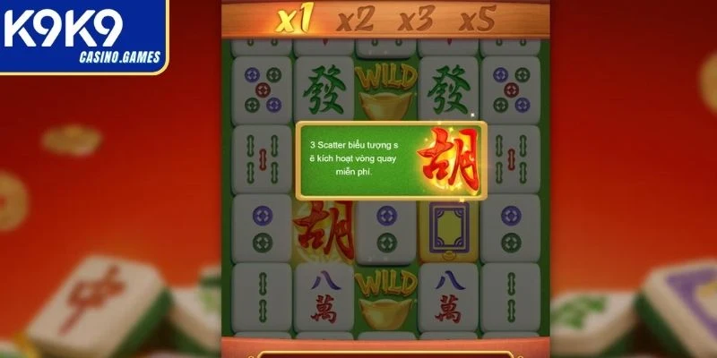 Kích hoạt chuỗi thưởng trong Đường Mạt Chược