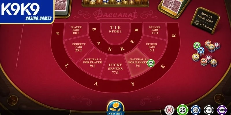 Kho bàn chơi đa dạng theo mức cược