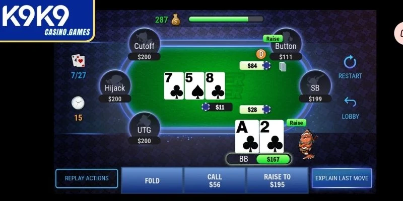 Khai thác sức mạnh bluff